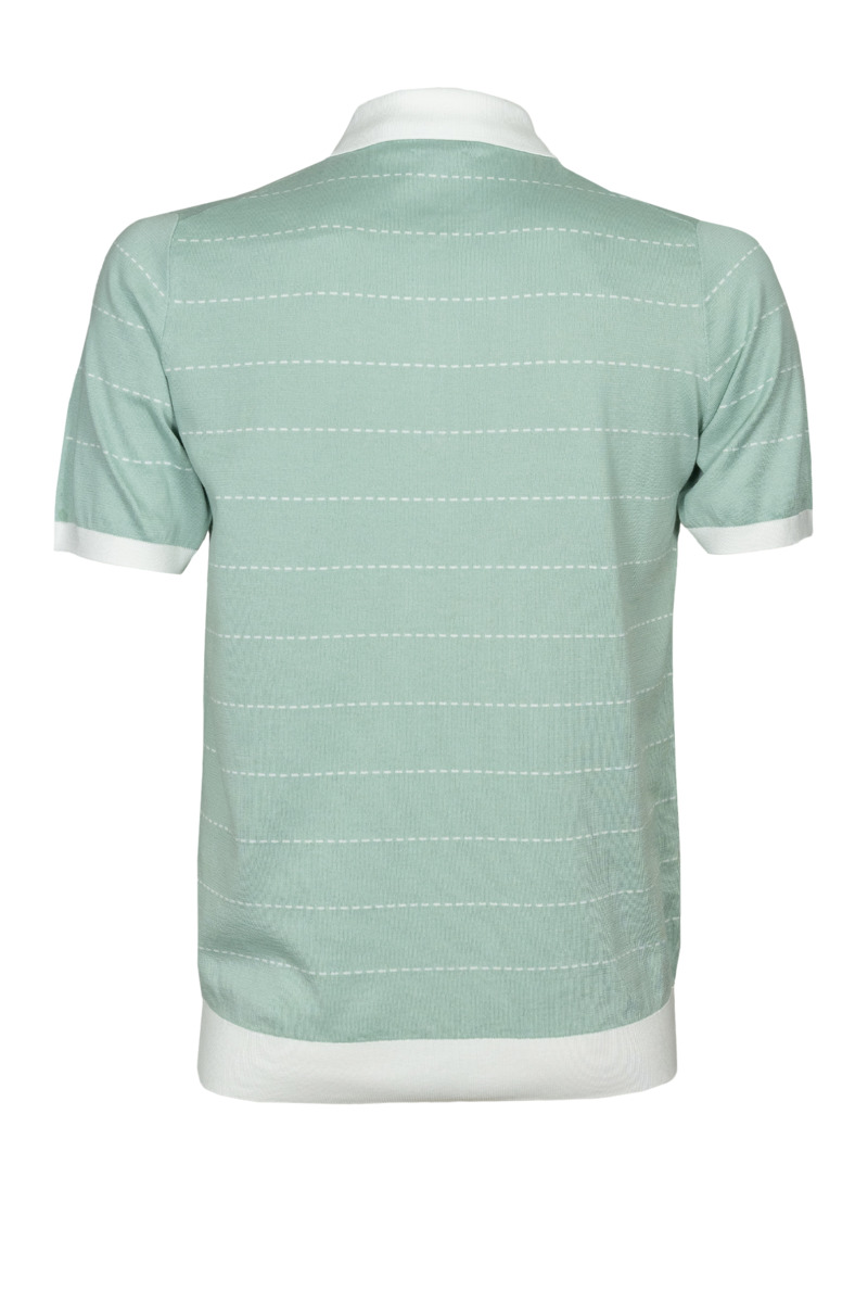 Поло ENRICO CERINI 233011/MINT GREEN