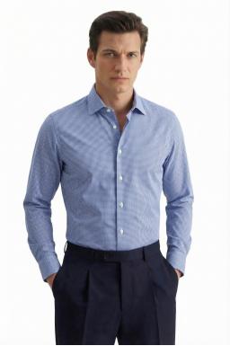 Фото рубашки Shaped Fit Рубашка SEIDENSTICKER, цвет синий