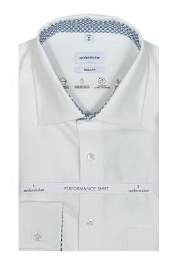 Фото рубашки Прямой силуэт Рубашка SEIDENSTICKER, цвет белый