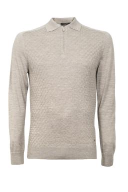 Джемпер-поло ENRICO CERINI 244111/BEIGE