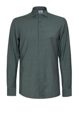 Фото рубашки Приталенный силуэт Рубашка R2, цвет серый